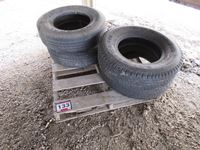    (2) Michelin, (2) General 215/75R16 (used)