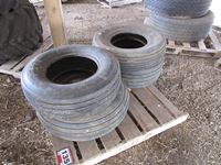    (4) 9.5L-15 Implement Tires (used)