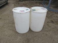    (2) 205 Litre Poly Barrels