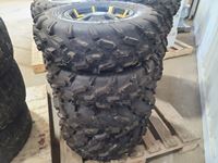    (4) Carlisle 26 X 8r12 ATV Tires On Rims