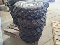    (4) Carlisle 26x8R12 ATV Tires on Rims