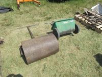    Lawn Fertilizer Spreader & Steel Lawn Roller
