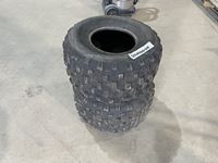    (2) Dunlop Quad Tires