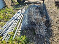    (4) Rolls of Chain Link Fencing & Hardware