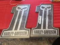    (2) Harley Davidson Wall Hangers