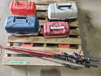    Qty of Fishing Rods & Tackle Boxes