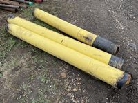    (3) 8 Ft X 8 Inch Yellow Jack Pipe
