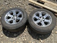    (2) Wrangler Tires with Rims