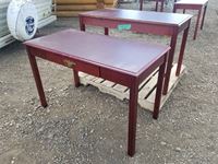    (2) Small Kitchen Tables with Drawers