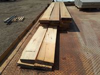    (15) Pieces Rough Cut Wooden Planks