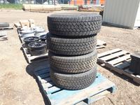    (4)  TOYO LT265/70R17 Open Country WLT1 (winter rated/like new)