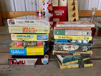    Numerous Books & Games