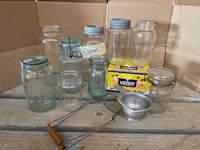    Vintage Jars & Canning Supplies