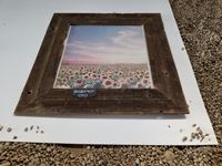    Barn Wood "Sunflower" Picture Frames