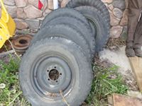    (6) Willys 6.50-16" Army Tires