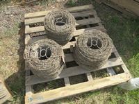    (3) Rolls of Barb Wire (unused)