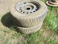    (2) Used Mercedes Used Tires on Rims
