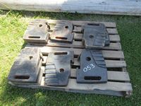    (10) Suit Case Tractor Weights