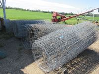    (5) Rolls of 8 Ft Page Wire (used)