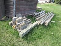 Qty of Timbers, Blocking &, Fence Posts