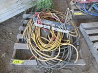    Pallet of Extension Cords & Welding Cable