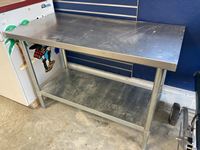    4 Ft Stainless Workbench