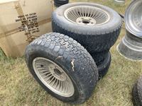    (4) 225/60R15 Tires W/ Rims