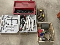    Qty of Miscellaneous Bolts, Saw Blades and Torch Tips