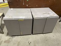    (2) Metal Cabinets