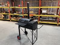    Home Built Charcoal Smoker Barbeque