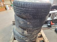    Weathermax 205/55R16 Tires on Rims