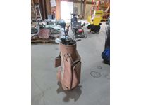    Set of Golf Clubs and Bag