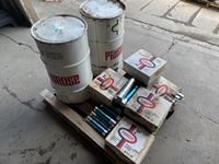    (100±) Tubes of Grease & (2) Barrels of Gear Box Oil