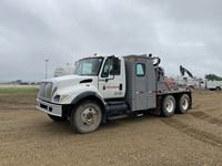 2006 International 7500 T/A Flatbed Tong Truck