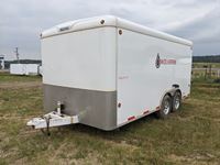 2009 Royal Cargo CHT60-816-72 16 Ft T/A Insulated Sewage Enclosed Trailer