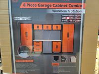   Work Station 8 Piece Cabinet Combo