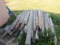    (65+/-) 6-7 Ft 3-4" Treated Posts