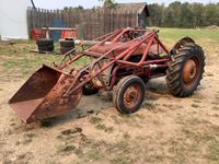  Ford 8N Antique Tractor W/ Dearborn Loader