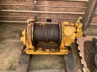  Ingersoll Rand HUL-46 Air Operated 8000 Lb Winch