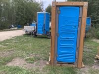    Bluestar Wood Framed Toilet