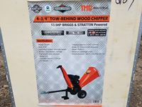  TMG Industrial  4-3/4 Inch Tow-behind Wood Chipper