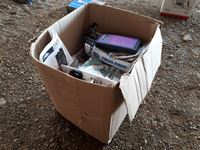    Box of Miscellaneous Sea-doo Parts & Code Scanner