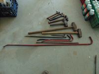    Assortment of Hammers & Crowbars