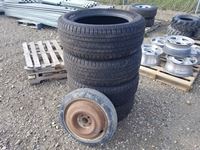    (4) 275/55R20 Tires with Rims & Spare