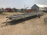    (26) 4 Inch Aluminum Irrigation Pipes W/ Trailer