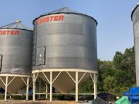  Twister  4500 Bushel Hopper Bottom Grain Bin