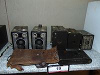    (6) Assorted Antique Cameras