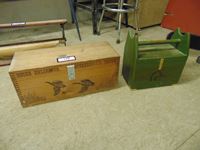   (2) Ducks Unlimited Wooden Boxes