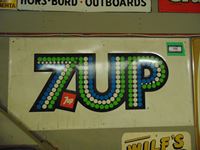    47 Inch X 23 Inch 7-Up Metal Sign