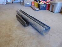    Large Assortment of 6 Inch Galvanized & Steel Chimney Pipe